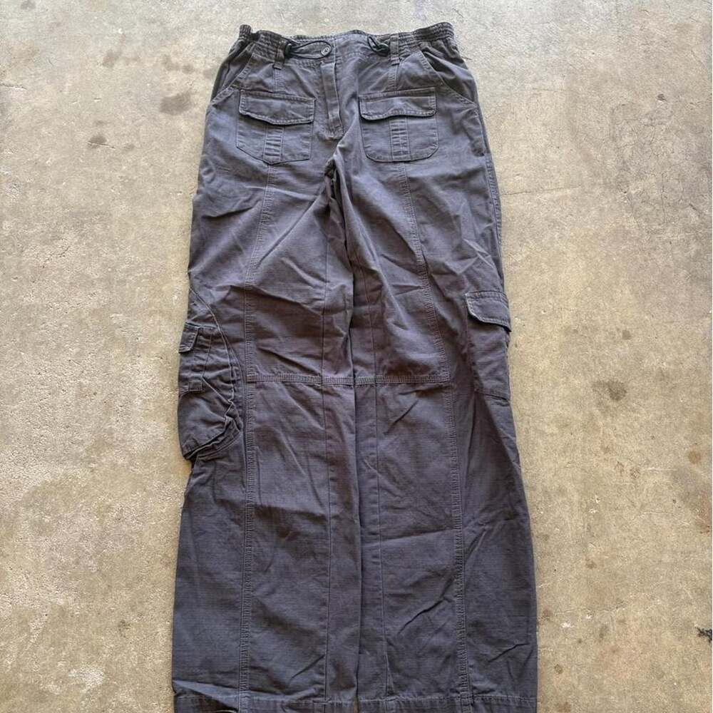 Brandy Melville Gray Cargo Pants Utility Trousers